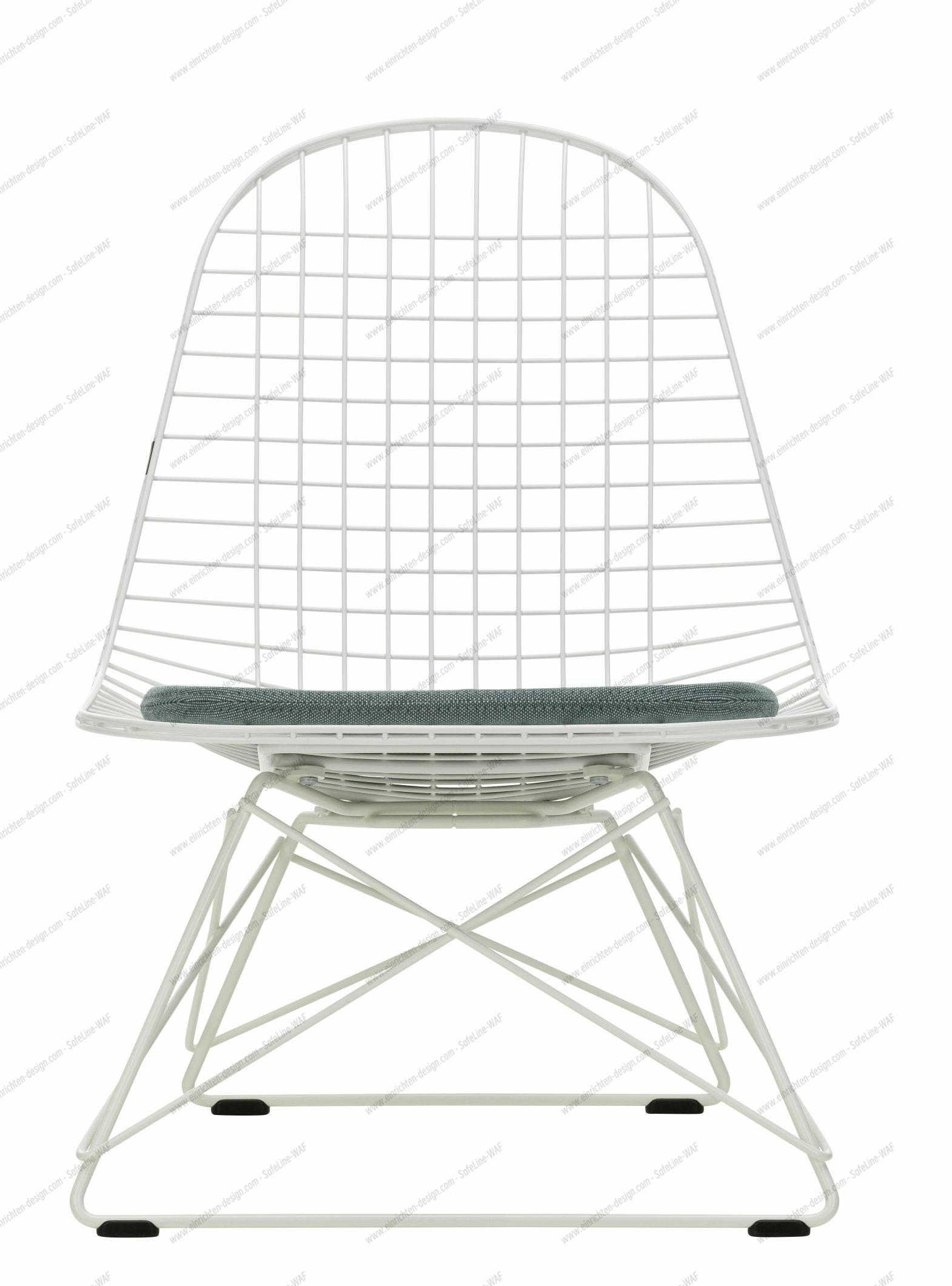 LKR-5 Wire Chair Chair with Seat Cushion Vitra