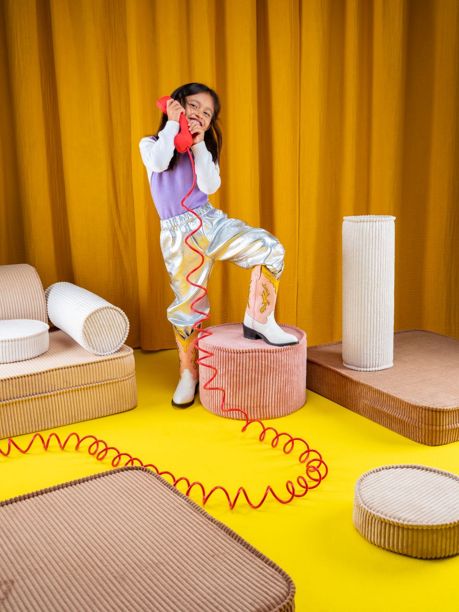 Children's play sofa wide cord Wigiwama