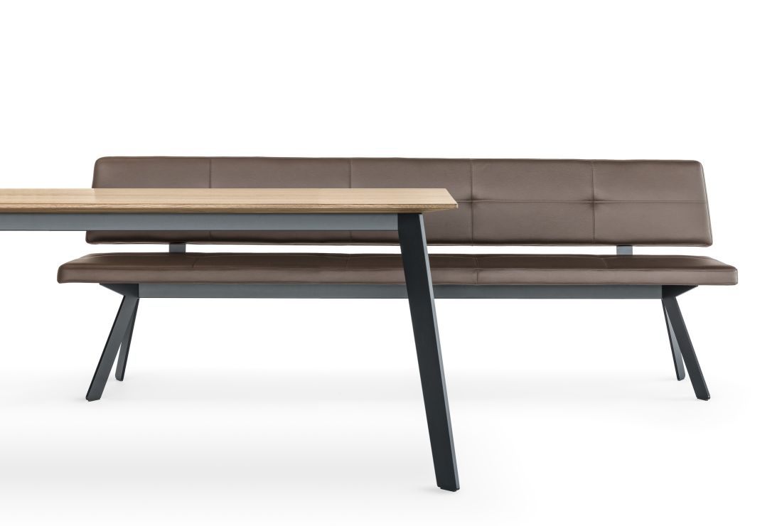 Carim bench with backrest Girsberger