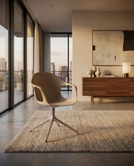 Elephantino swivel armchair Kristalia