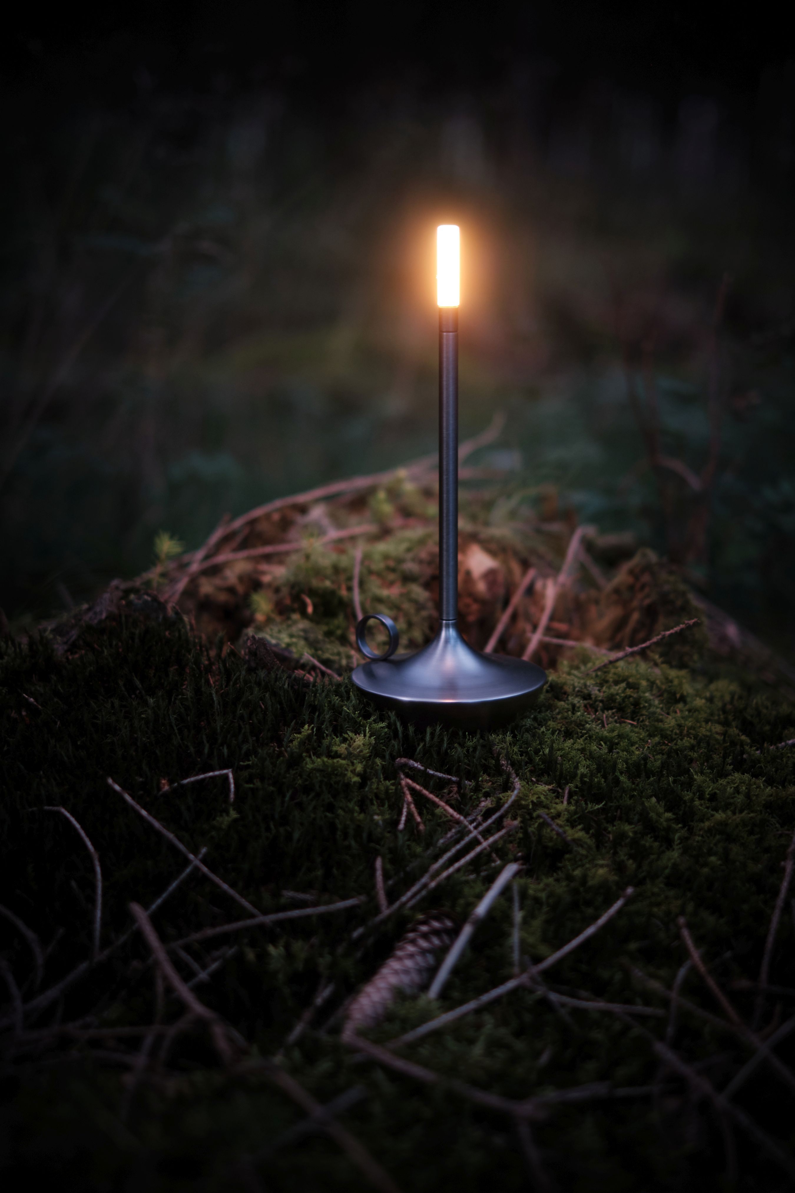 Wick Portable light / Tample lamp with USB graphite Graypants