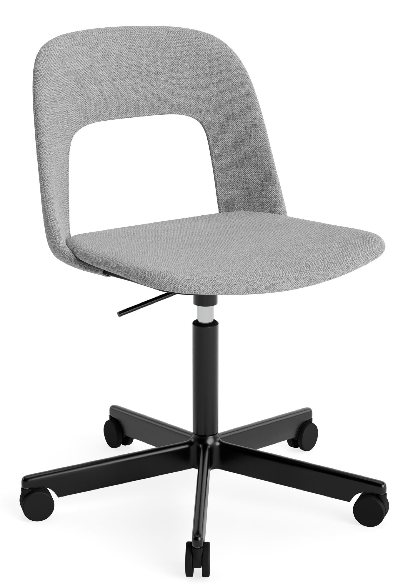 Layout Side Chair 144 5-star swivel base chair Hay 