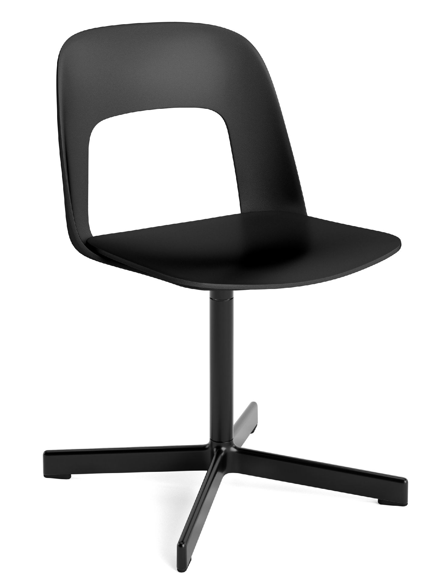 Layout Side Chair 131 4-star swivel base chair Hay  