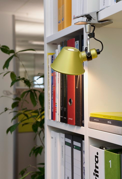 Tolomeo Pinza lamp with clamp Aluminum Artemide