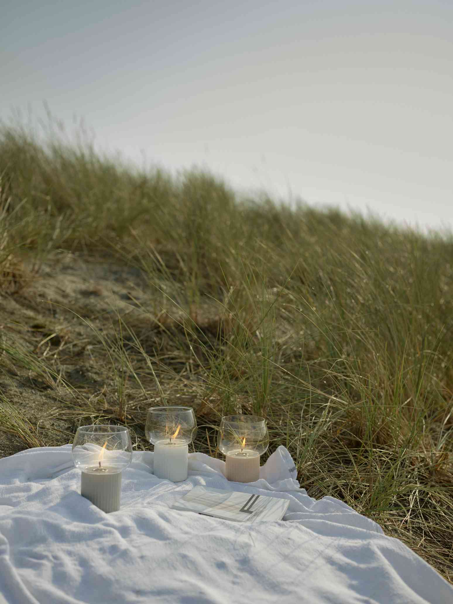 Hygge Hurricane Wind Light RIG TIG by Stelton Grey SINGLE PIECES