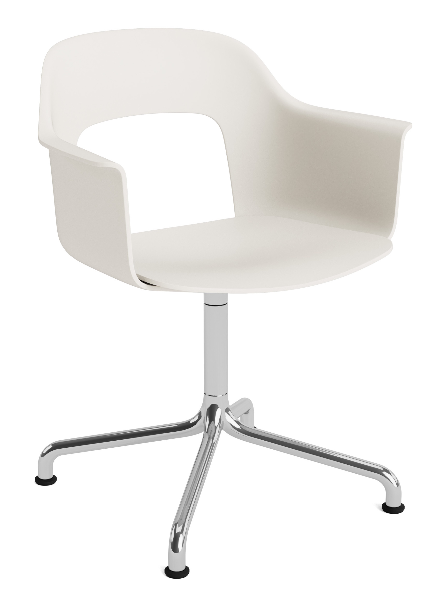 Layout Armchair 251 Armchair 4-star base swivel base with curved base Hay  