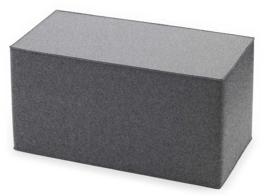 Cuboid seating stool Hey Sign