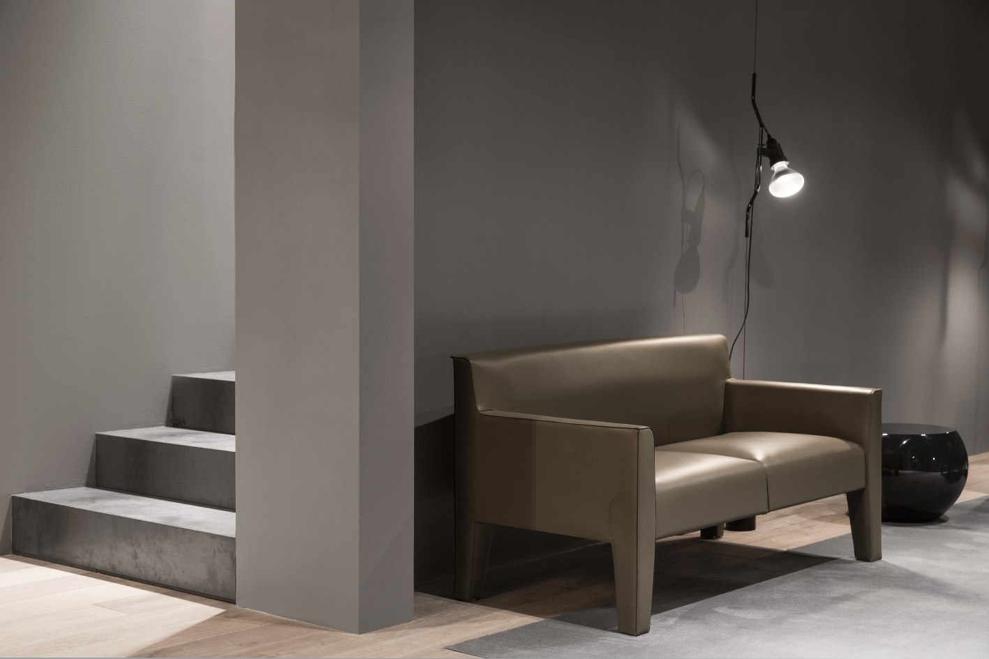 Parentesi Lamp Lamp with switch WHITE Flos SINGLE PIECE
