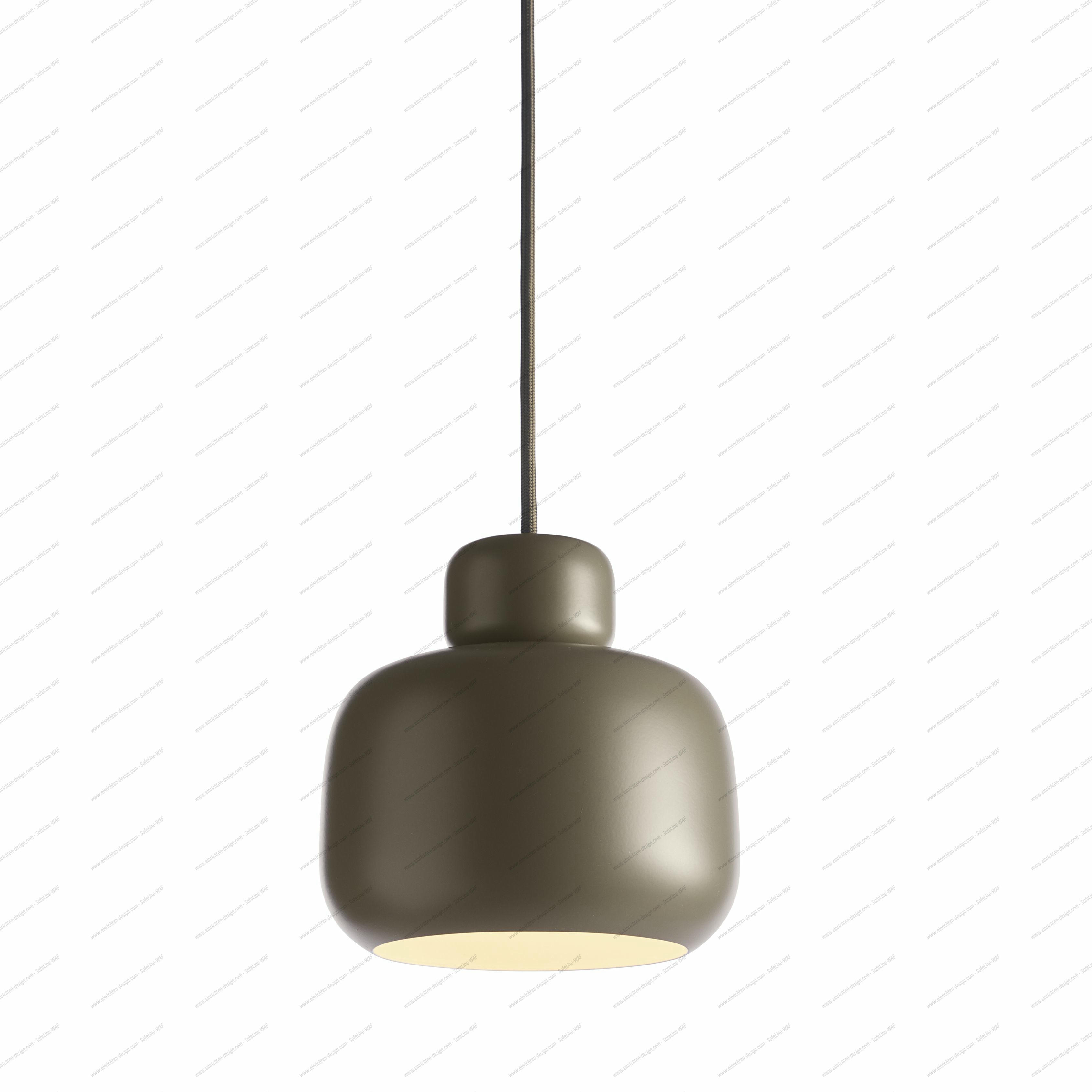 Stone Pendant Lamp Small Taupe Woud Stone Pendant Pendelleuchte von Woud in Taupe: Moderne Hängelampe für stilvolle Beleuchtung.