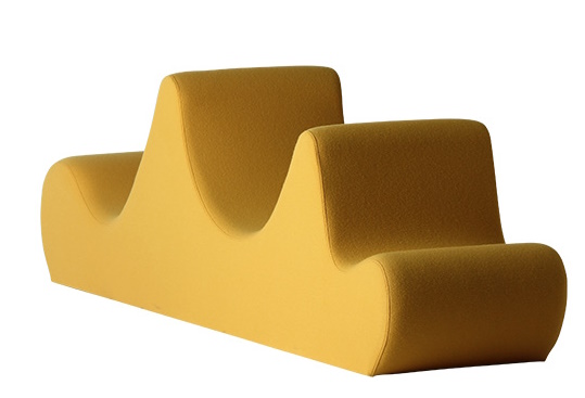 Wave 3 Sofa 3-Seater Verpan 