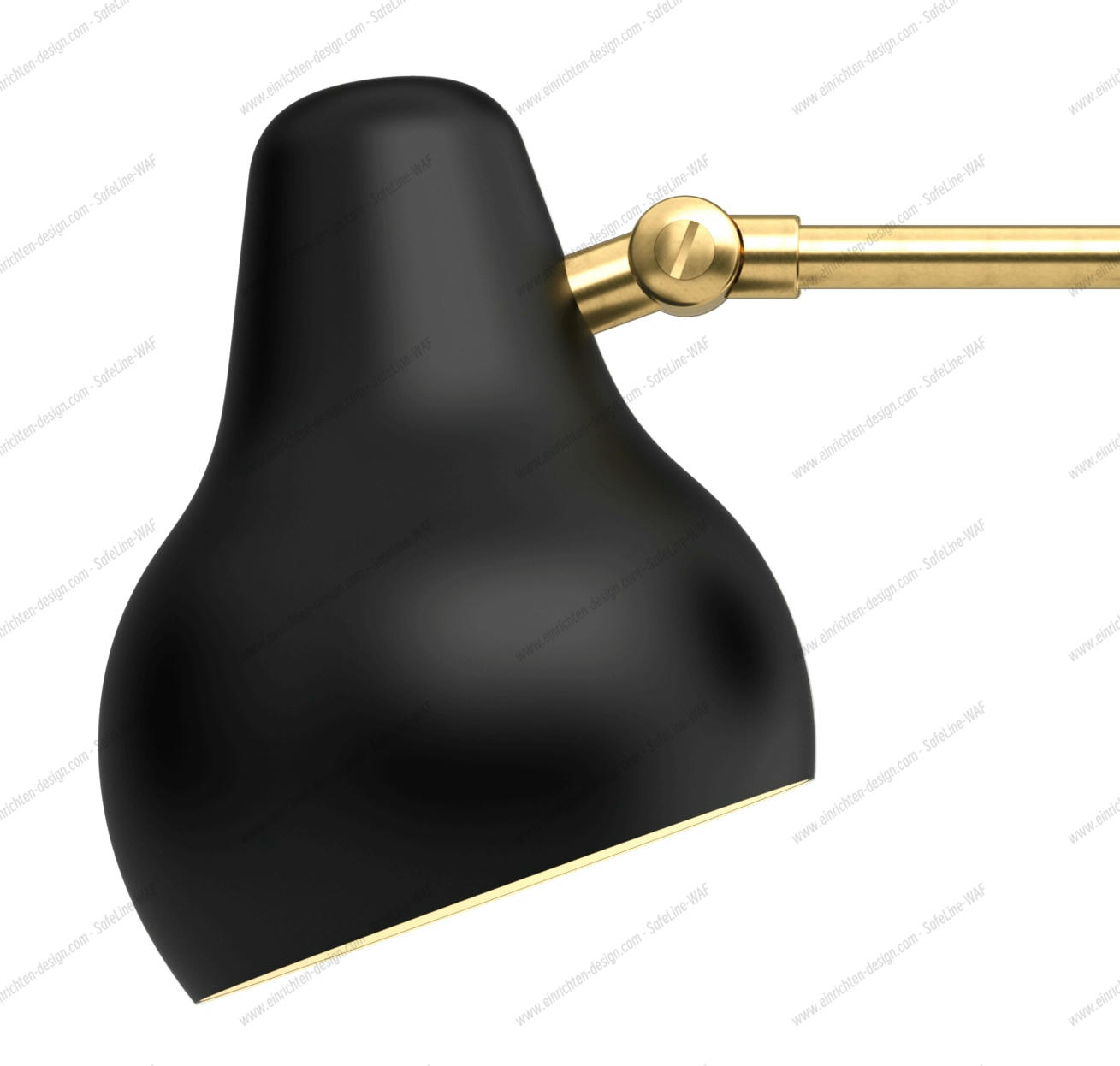 VL38 Wall lamp Louis Poulsen Black