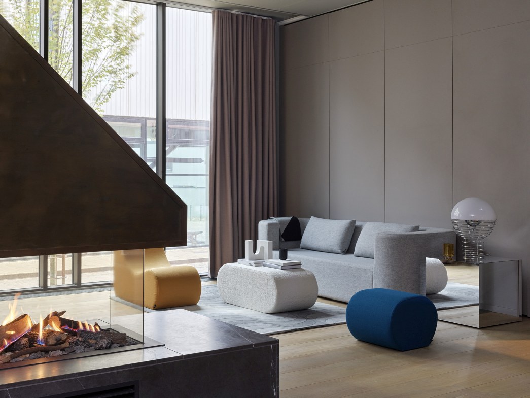 VP168 3-Seater Sofa Verpan
