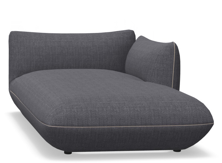 Jalis lounger element with armrest right Cor