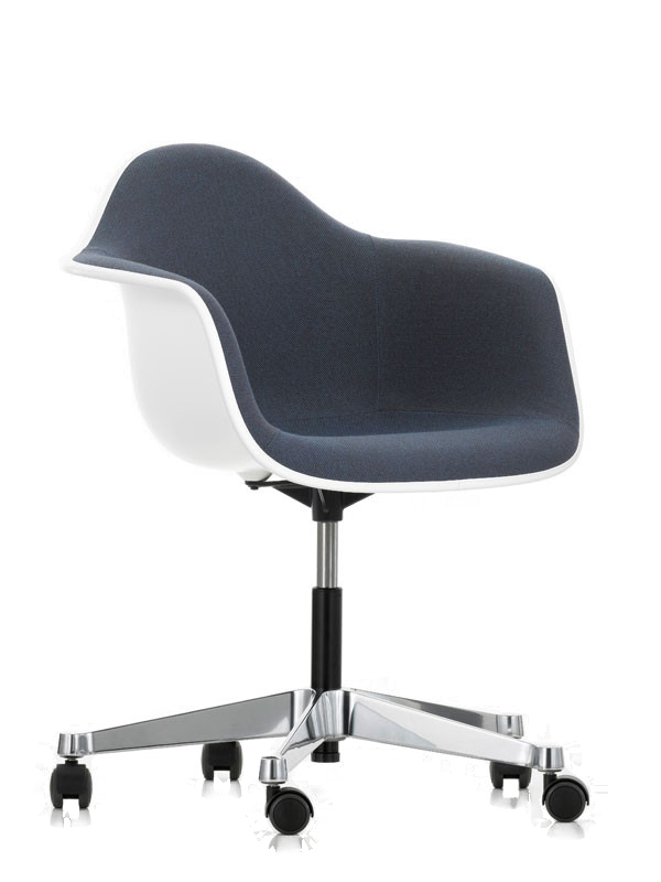 Eames Plastic Arm Chair PACC Fully upholstered Vitra