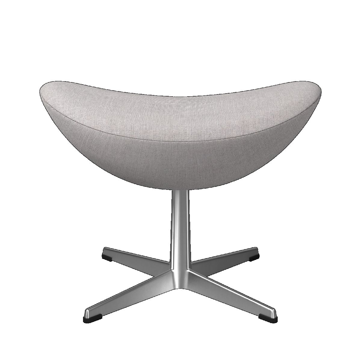 Egg Chair with Stool Re-wool Textile Fabric Fritz Hansen 