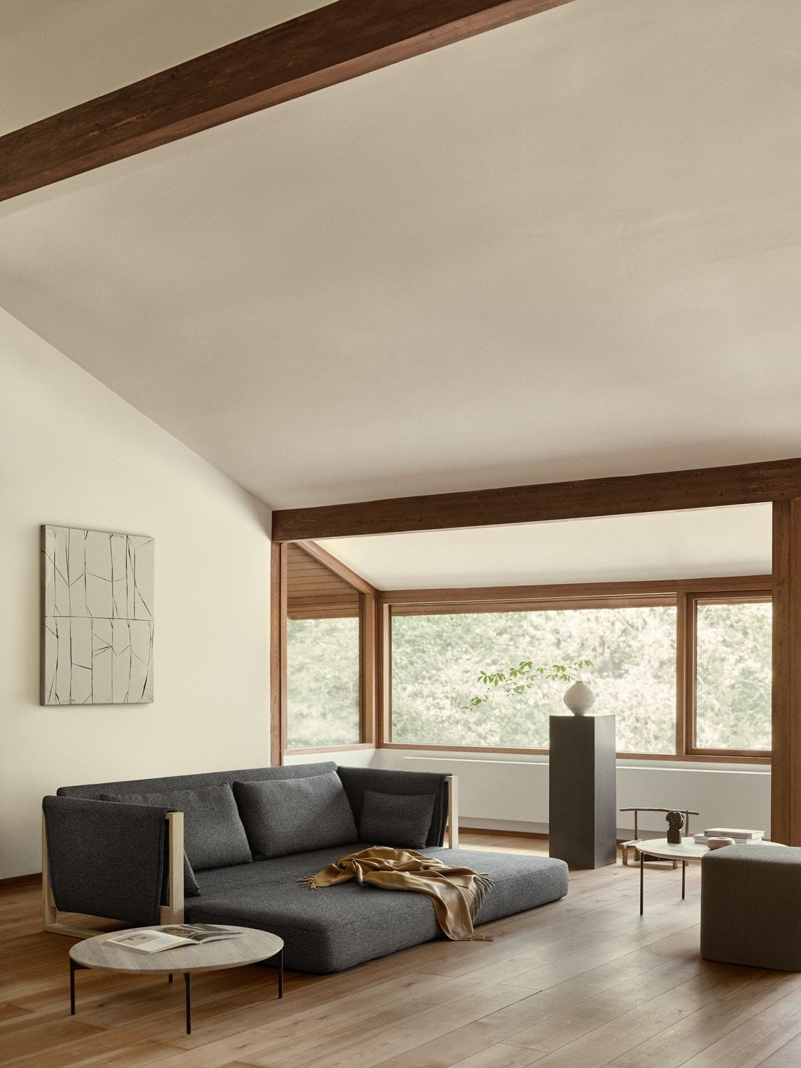 MADISON Wood Sofa / Sofa bed Softline 