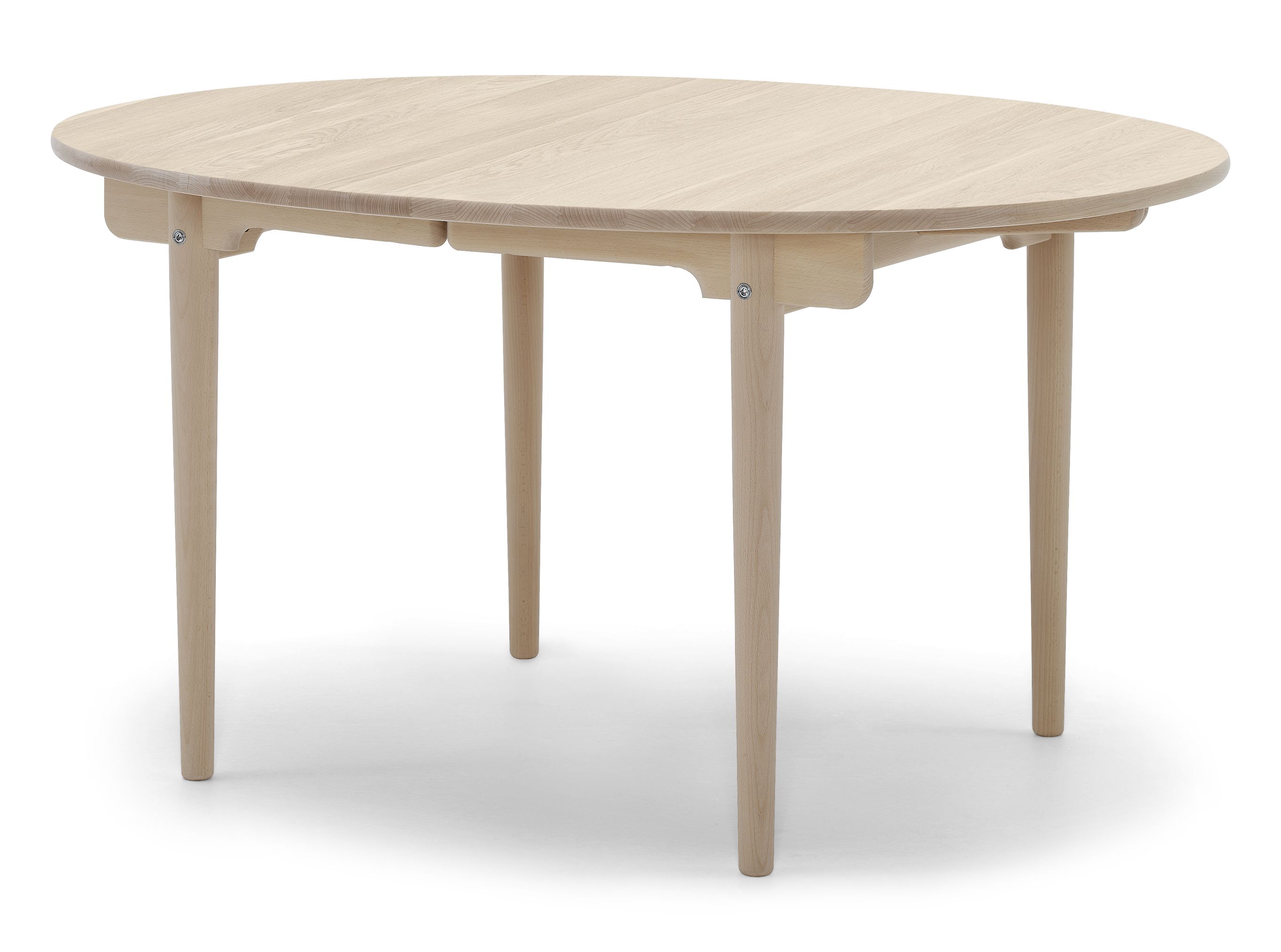 CH337 Oval Dining Table Extendable Beech Oiled Carl Hansen & Søn