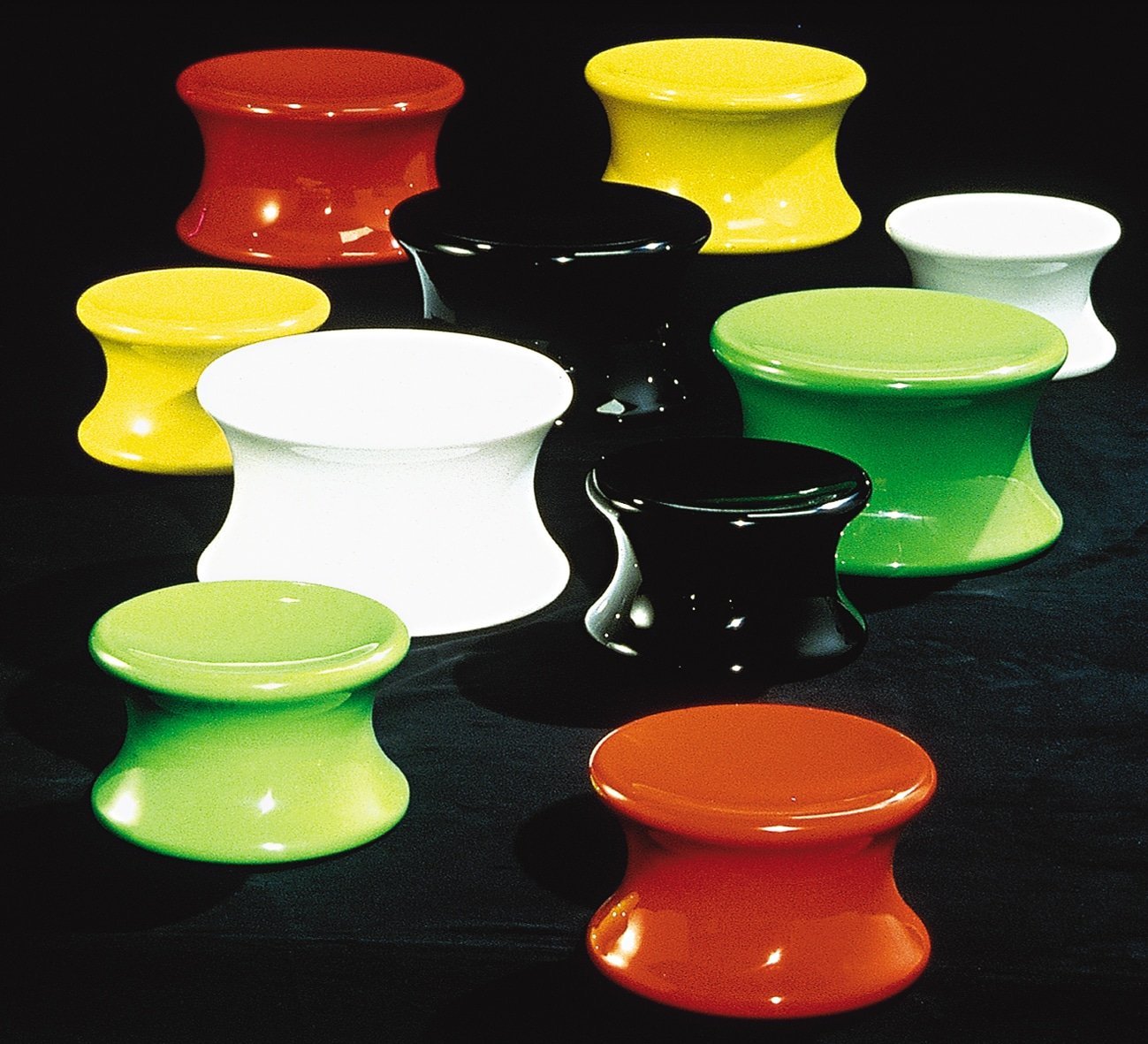 Mushroom stool large black Eero Aarnio Originals