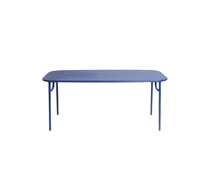 Week-End Rectangle Table Petite Friture Blue