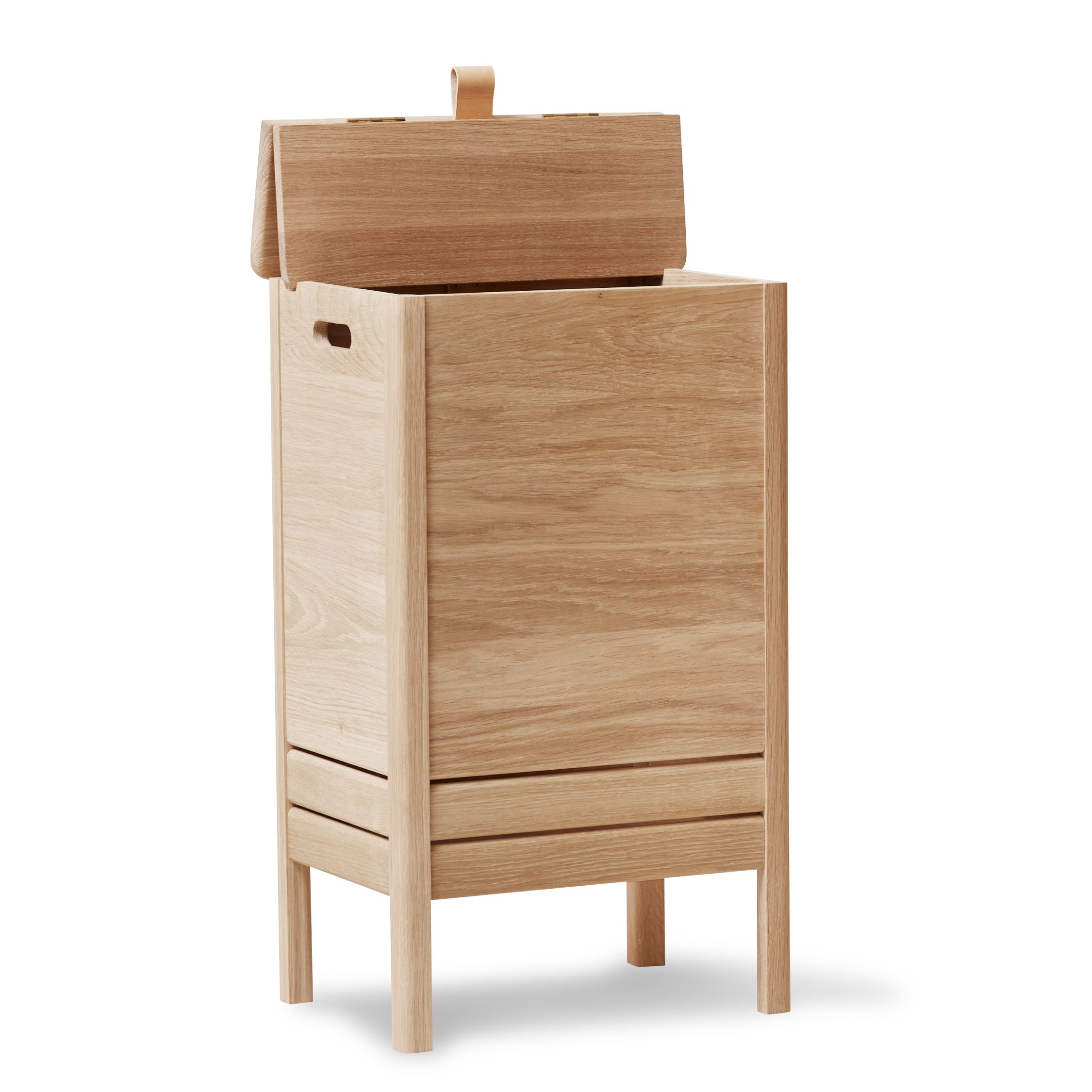 A Line Laundry Box Oak white oiled Form & Refine