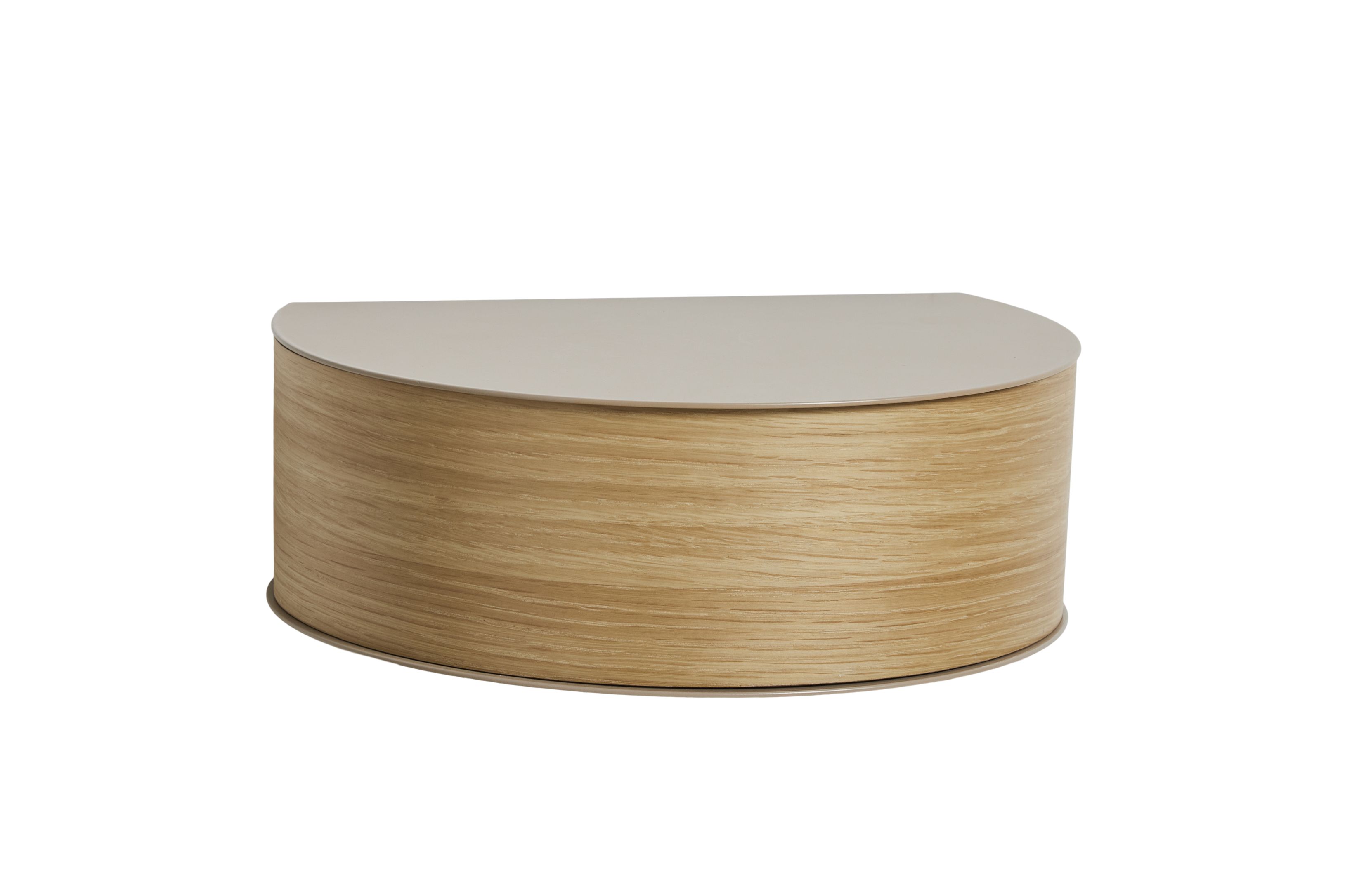 Wallie wall drawer shelf grey-beige Woud