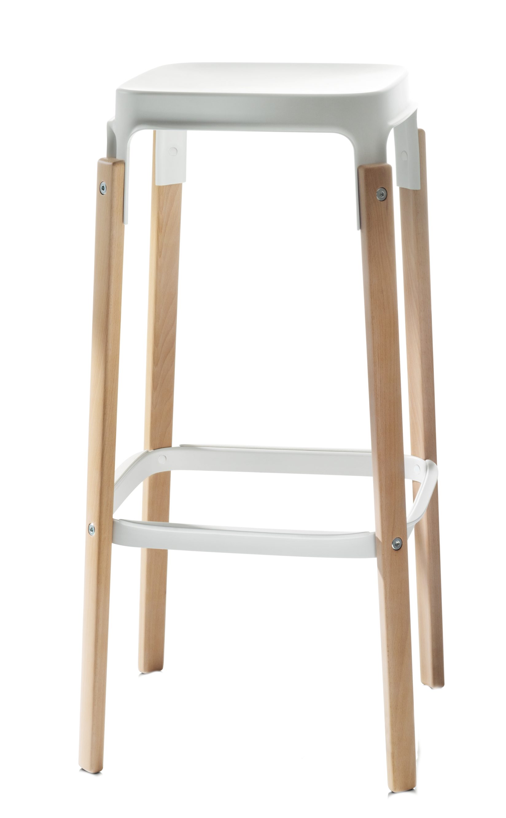 Steelwood Barstool H 78 cm Magis