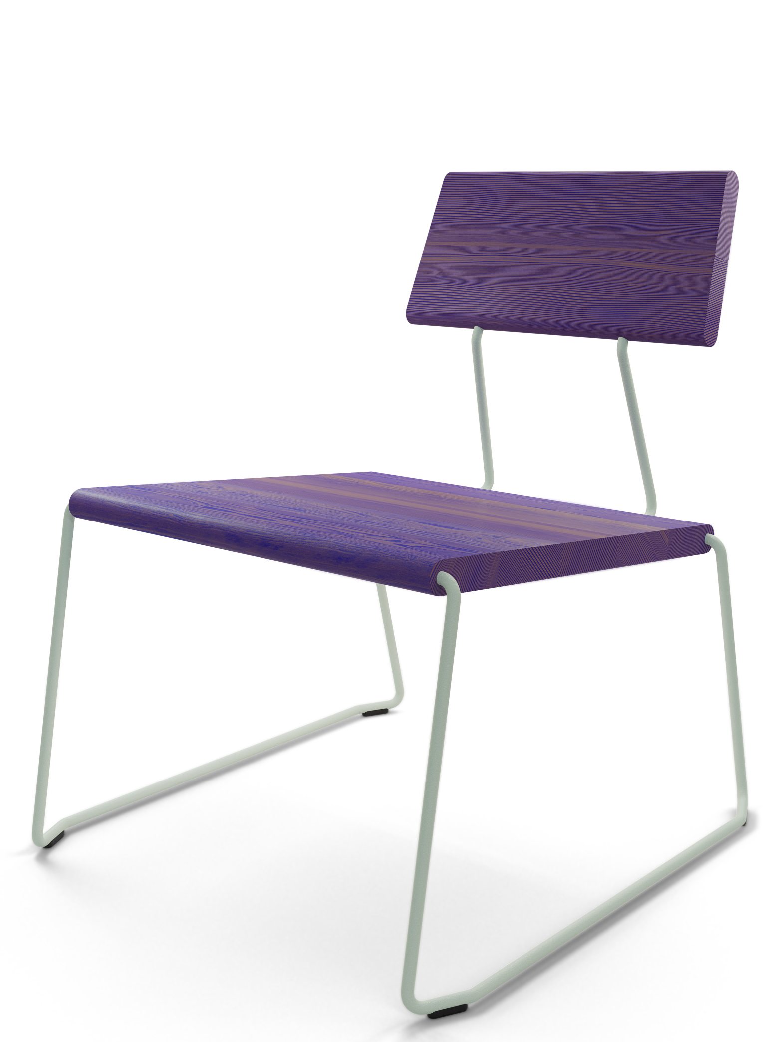 D:007 Lounge Chair Ultraviolet Fuchs & Habicht