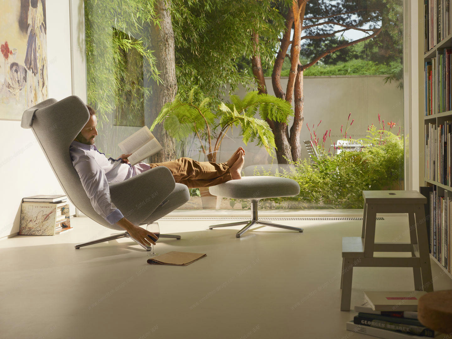 Grand Repos armchair Vitra 