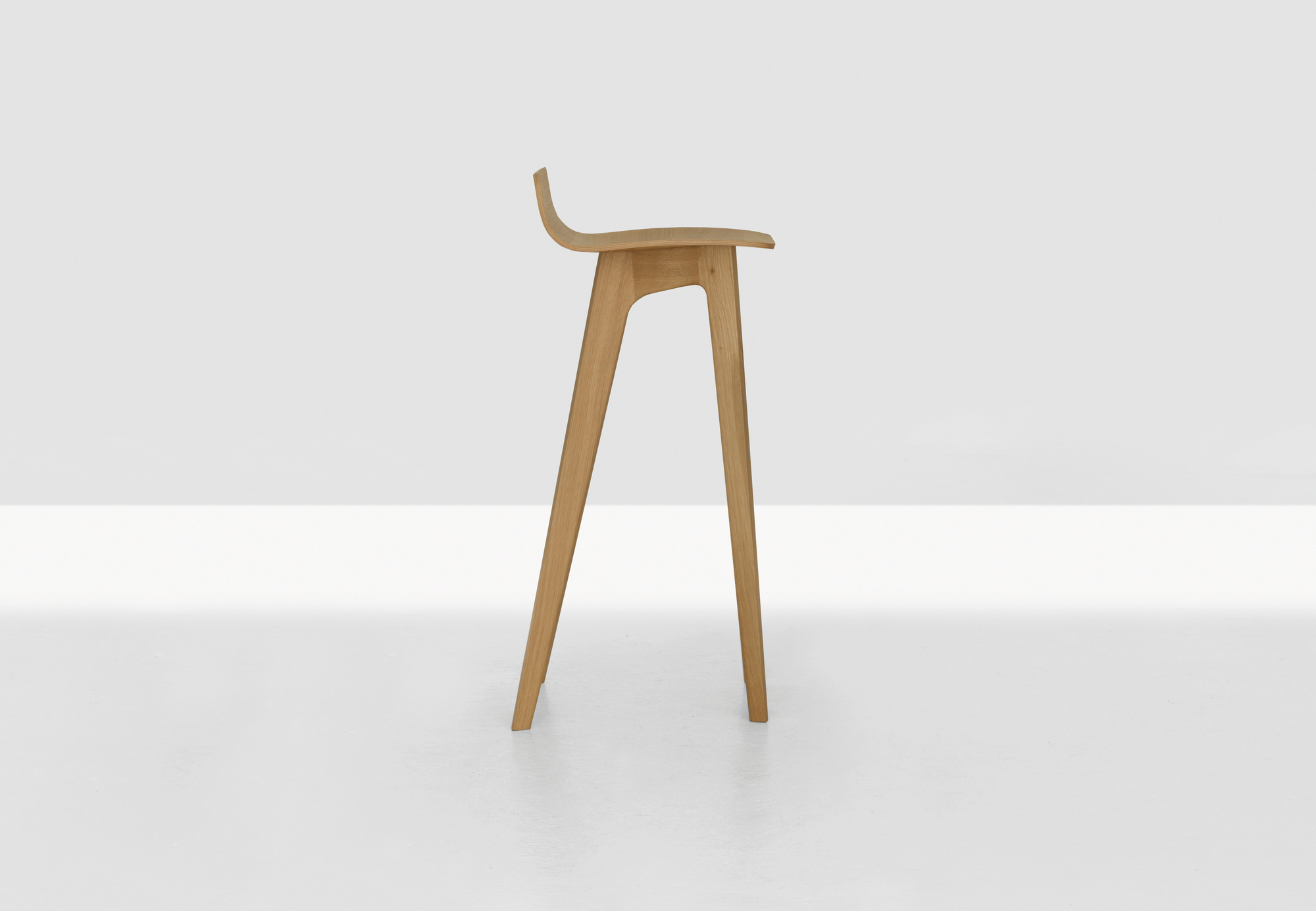 Morph Bar bar stool seat height 80 oak Zeitraum