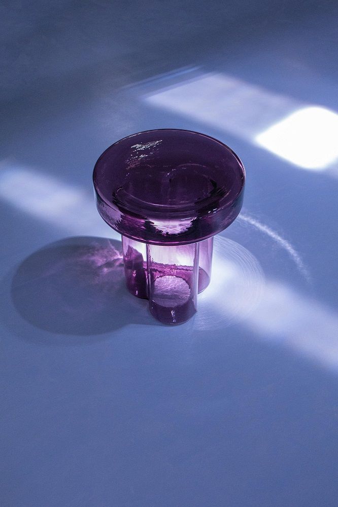Soda Side Table Miniforms Wx55 cm Amethyst