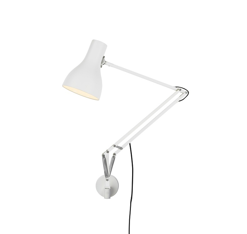 Type 75 Wall mounted lamp Anglepoise Alpine White