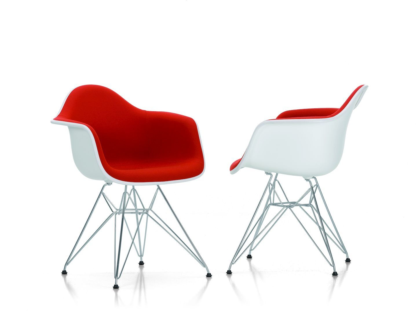 Eames Plastic Arm Chair DAR Chair Fully upholstered Vitra