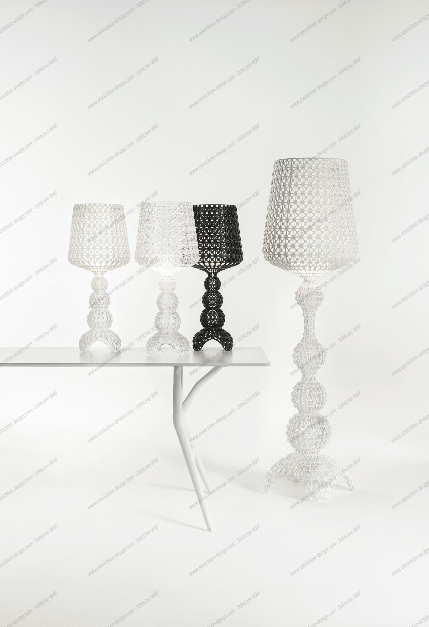 Mini Kabuki table lamp Green Kartell