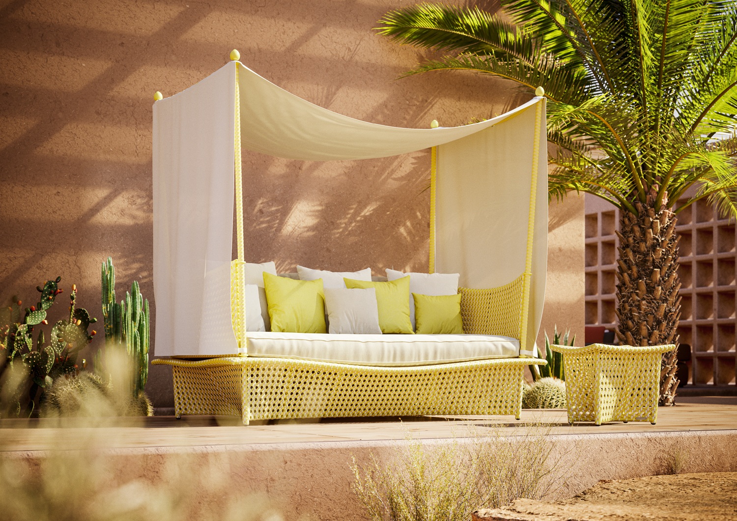 Daydream Daybed with Cushion Dedon