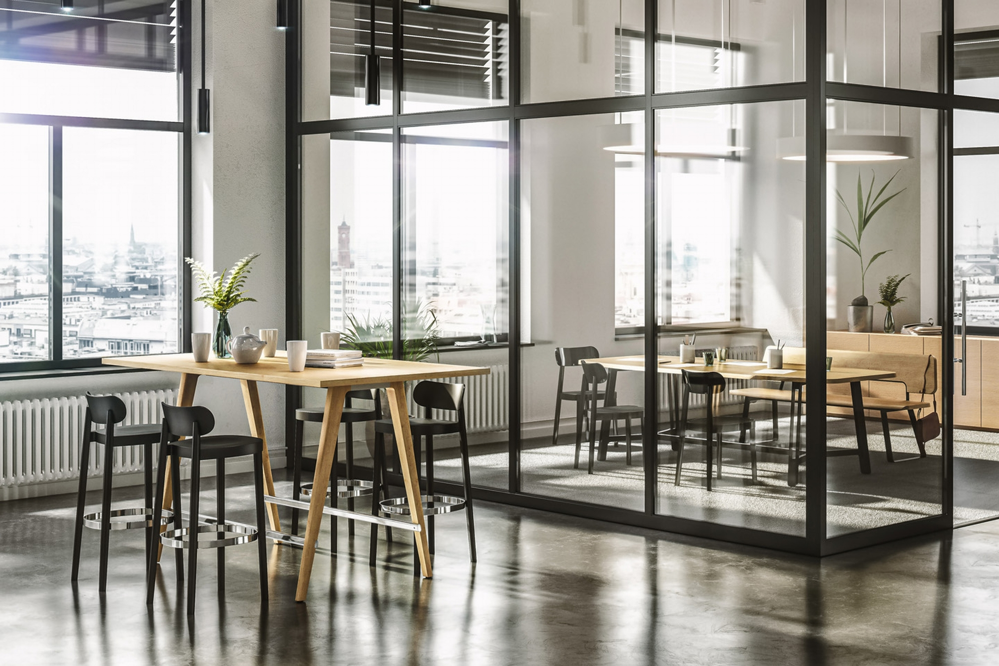 1510 High table Thonet