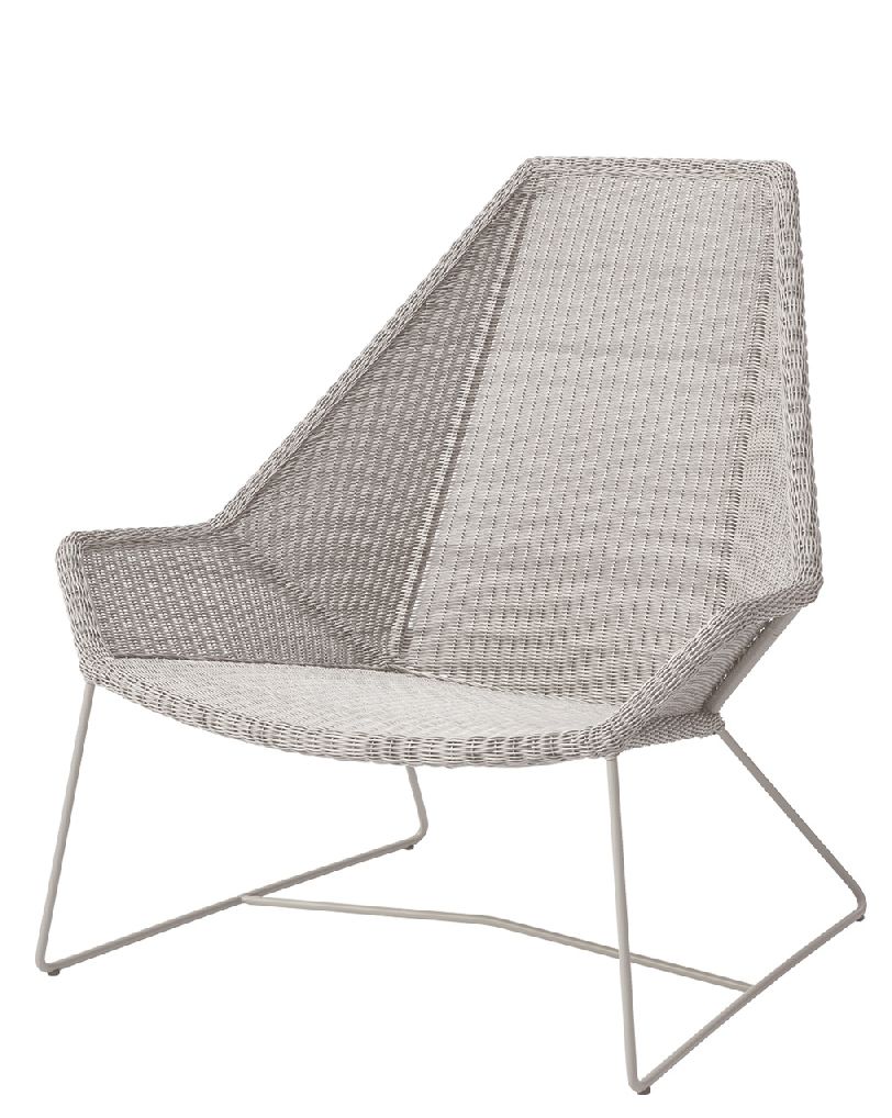 Breeze Outdoor Highback Chair Cane-Line Sand