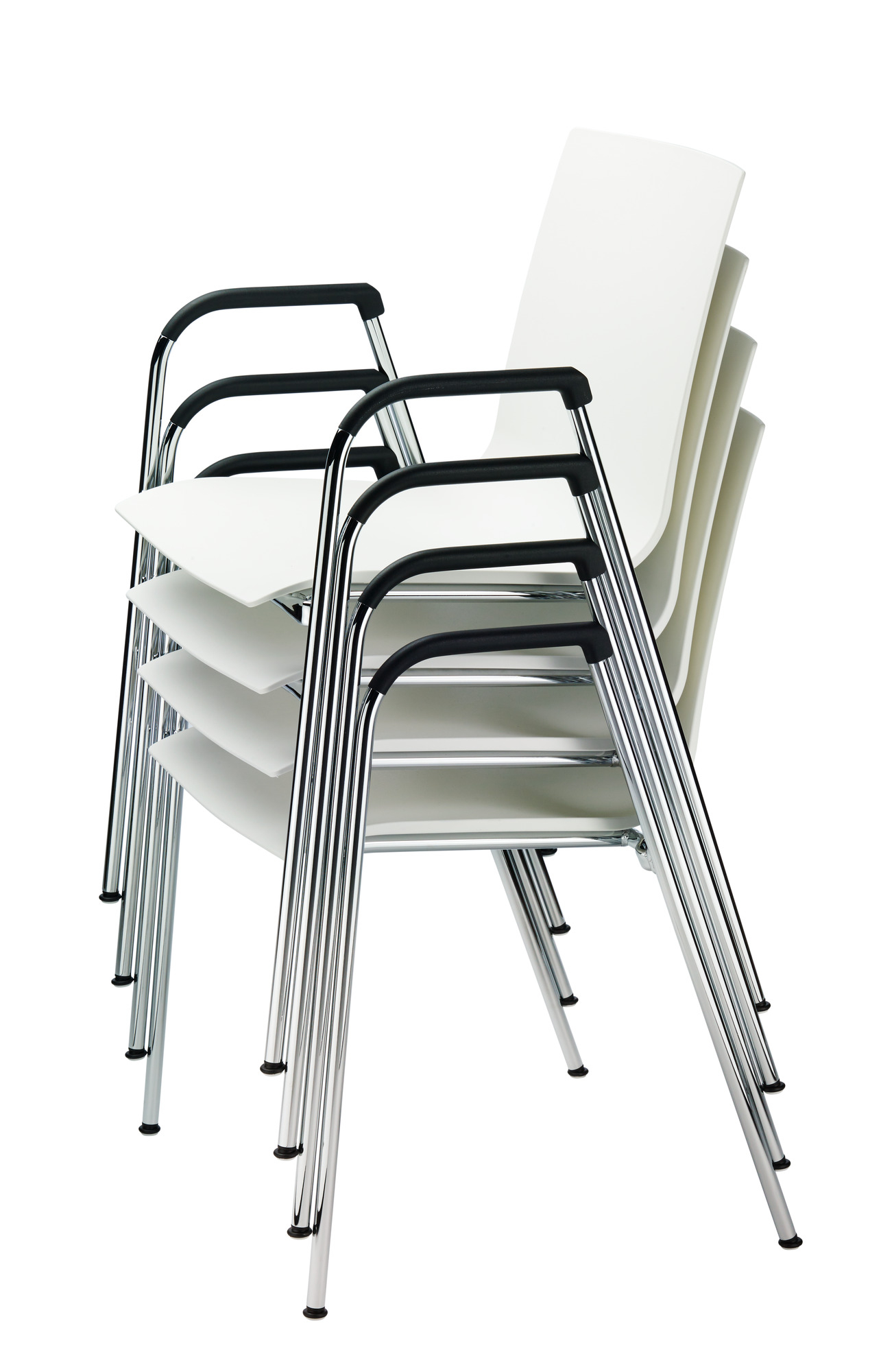 S 260 F Chair with Armrest Thonet