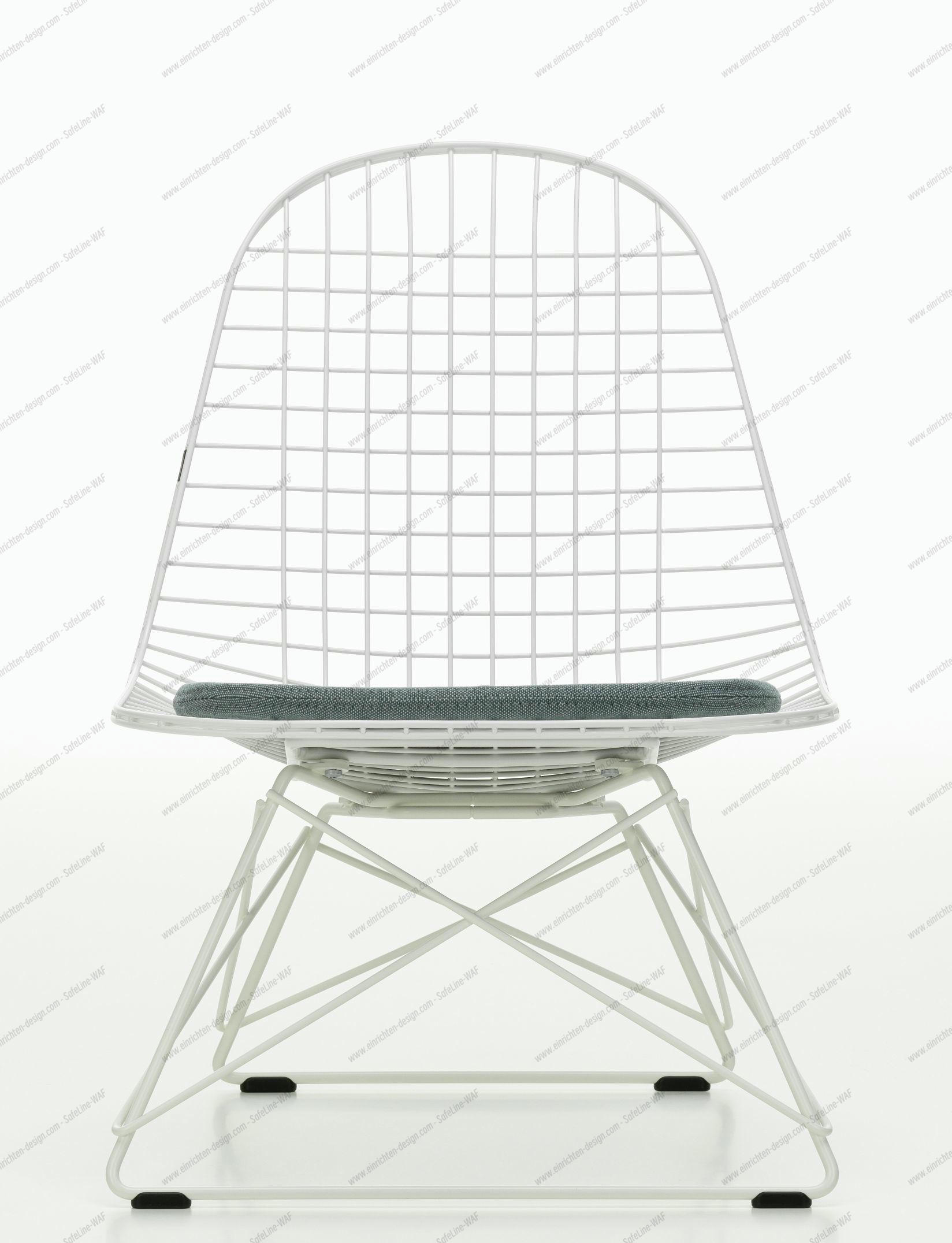 LKR-5 Wire Chair Chair with Seat Cushion Vitra