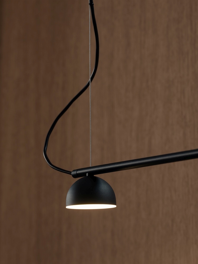 Blush rail 3 Pendant lamp Pendant lamp Northern
