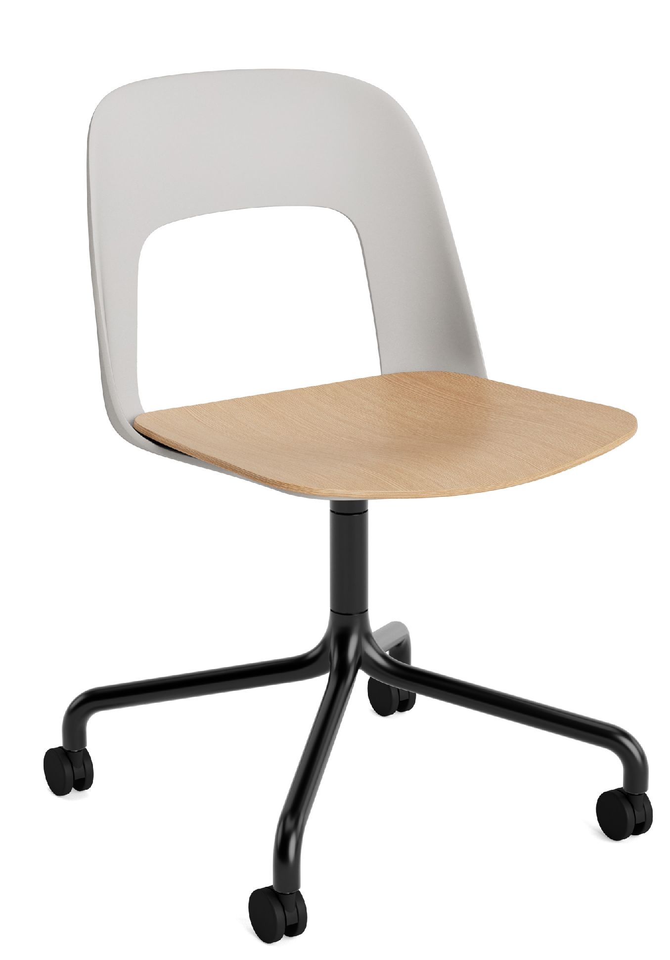Layout Side Chair 162 4-star swivel chair Hay 
