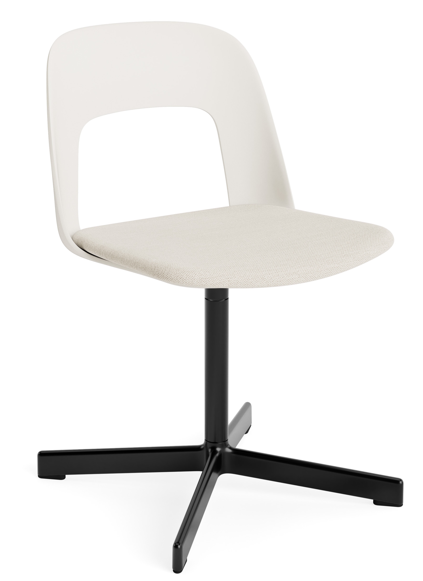 Layout Side Chair 133 4-star swivel base chair Hay 
