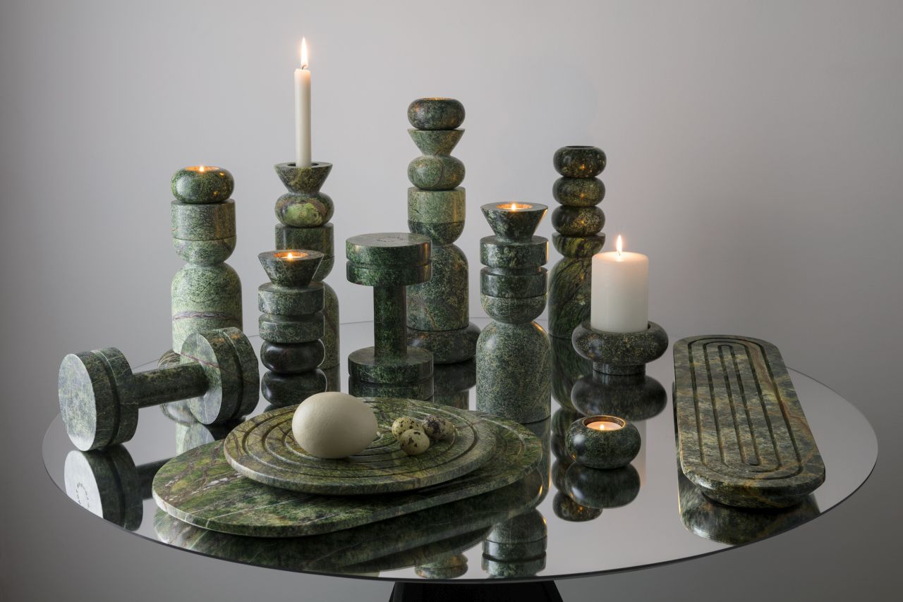 Rock Candle Holder Large Tom Dixon