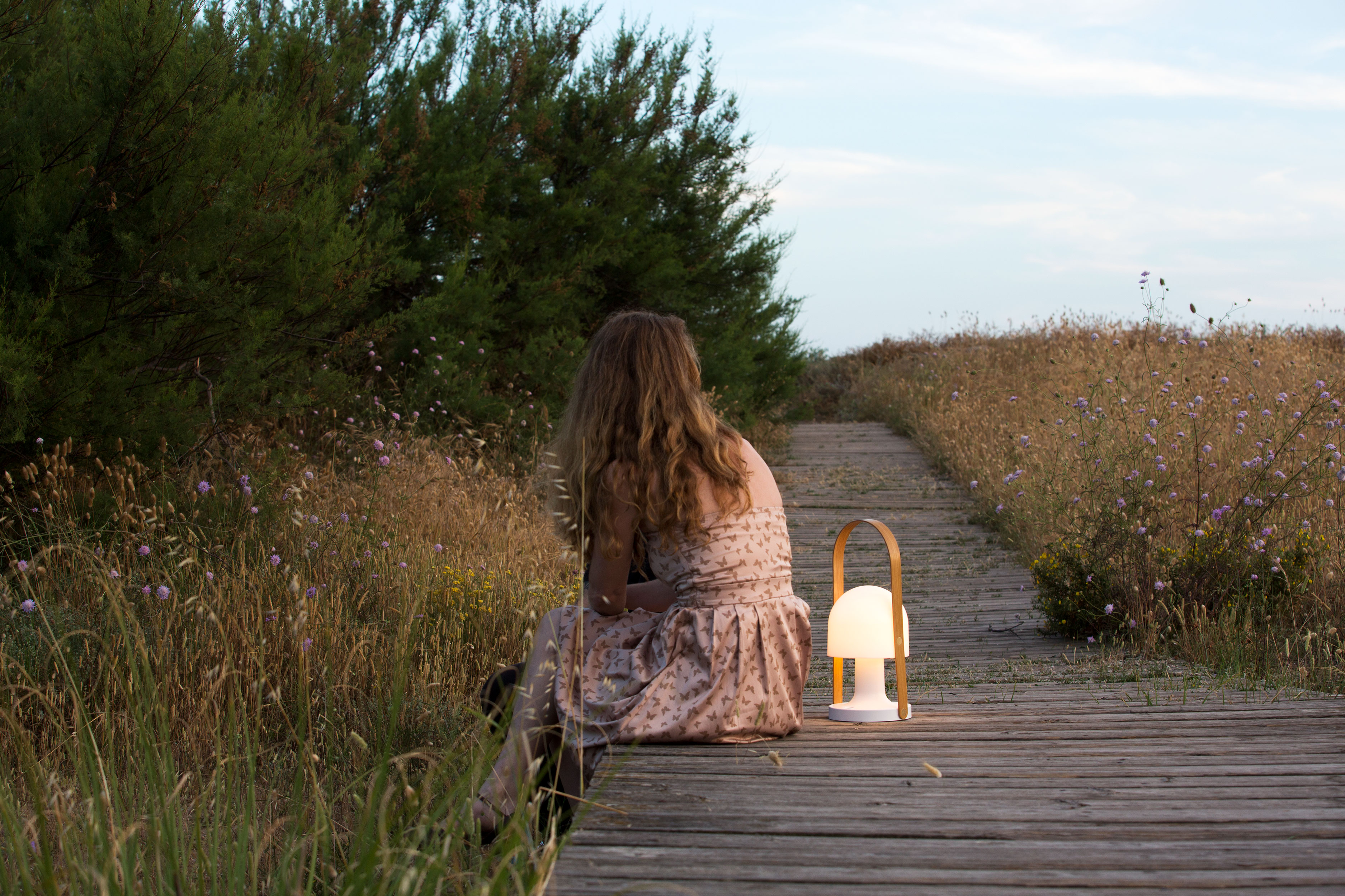 FollowMe Plus battery lamp / table lamp marset