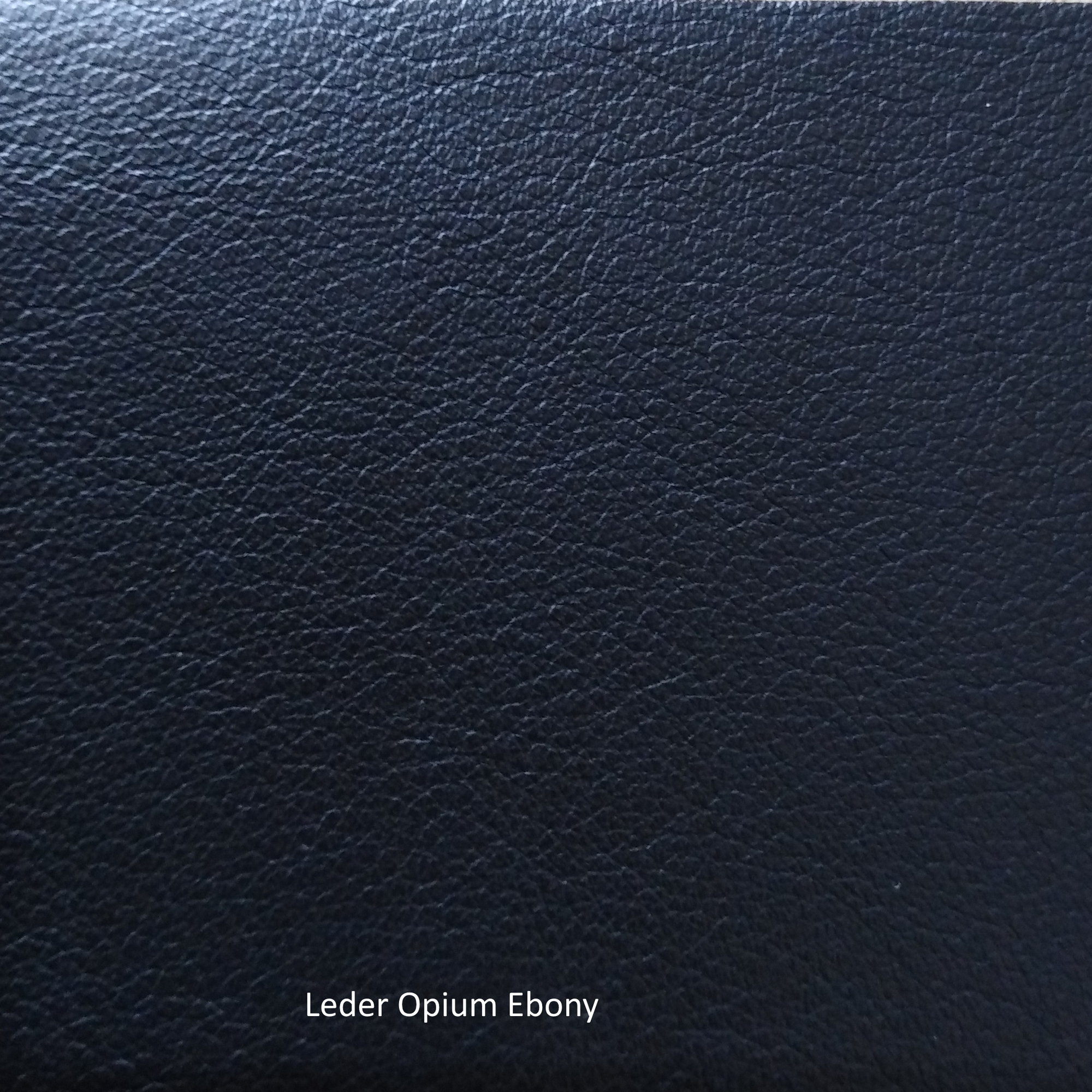 Leather samples Opium Freifrau Manufaktur