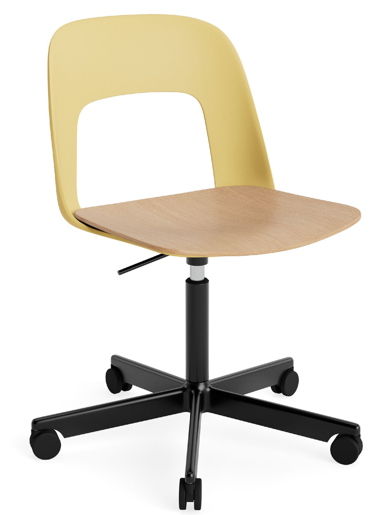Layout Side Chair 142 5-star swivel base chair Hay  