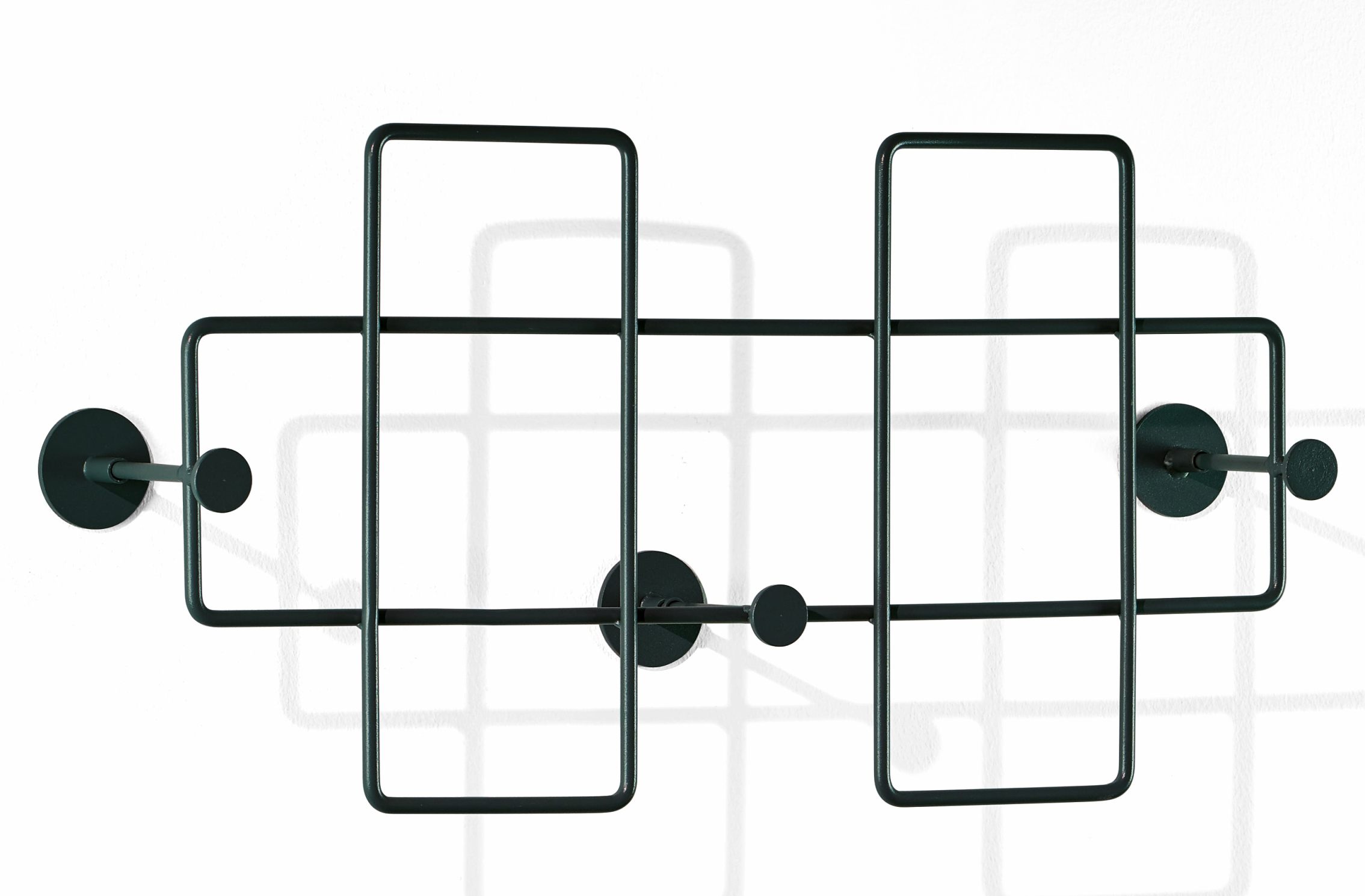 Bazar wall coat rack medium black Richard Lampert