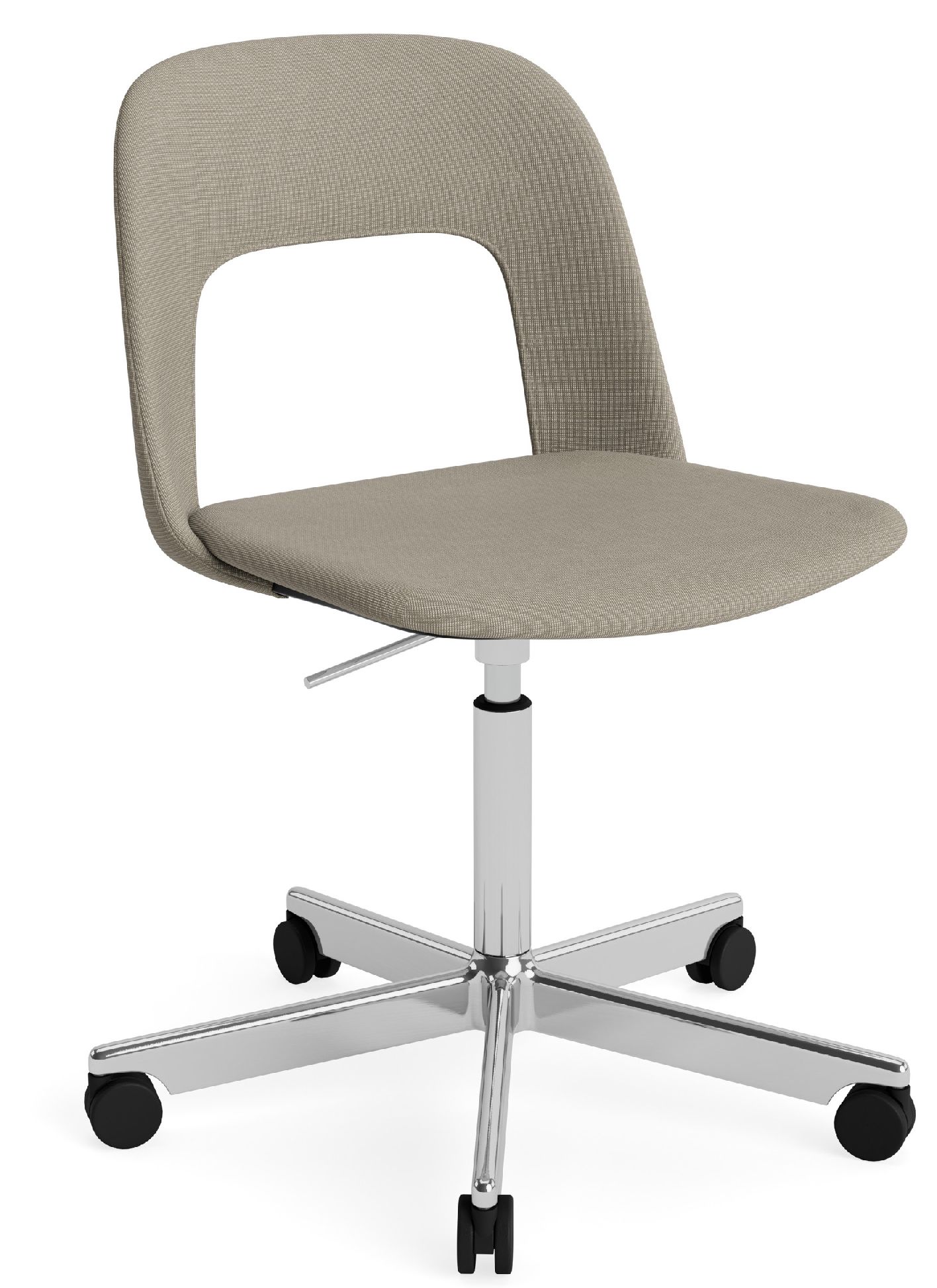Layout Side Chair 144 5-star swivel base chair Hay 