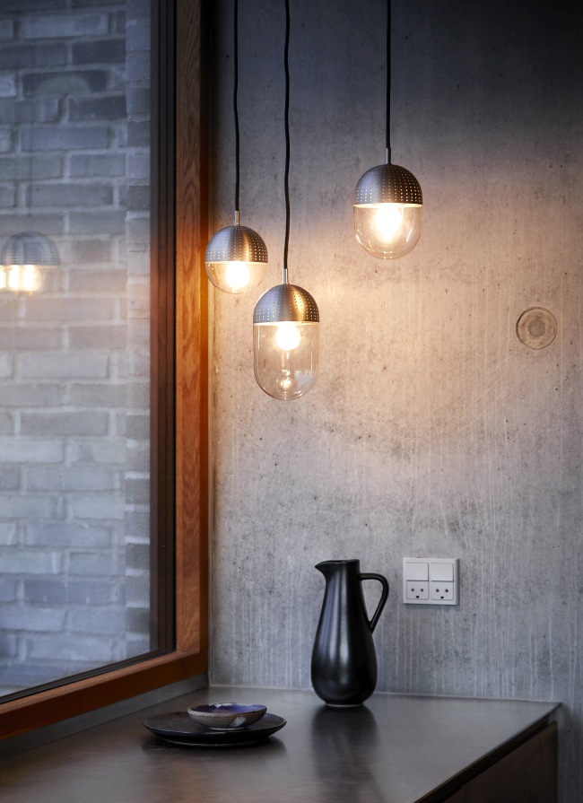 Dot pendant L pendant light White Woud SINGLE PIECES
