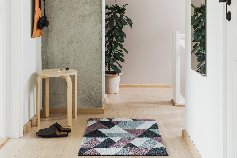 Blåne Indoor / Outdoor Doormat W 85 x D 115 cm / AUTUMN Heymat SINGLE PIECES