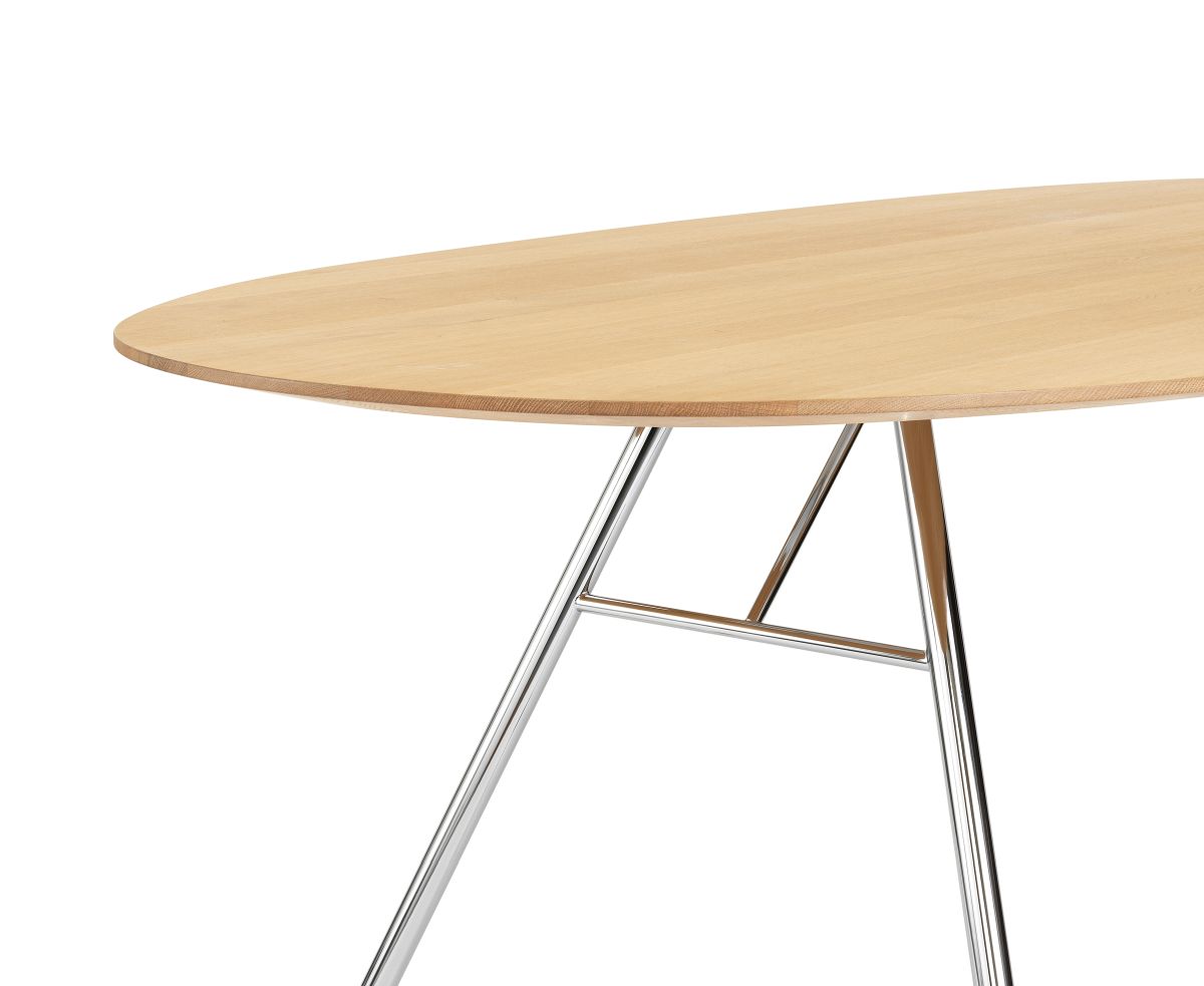 Akio Steel Table Girsberger